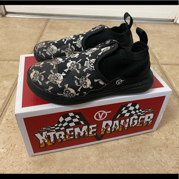 Vans Xtreme Ranger Skull - Slip On - Size 10 - Picture 1 of 9